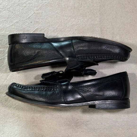 Johnston & Murphy Kiltie Tassel Loafers Moc Toe Mens Size 9.5M - Picture 11 of 16